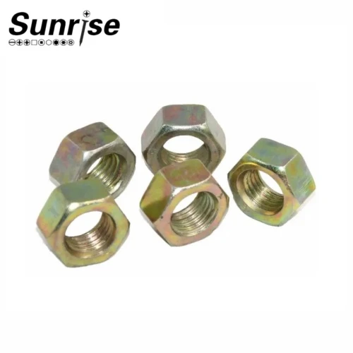 Hex-Nut-DIN934-Yellow-Zinc-Plated-6