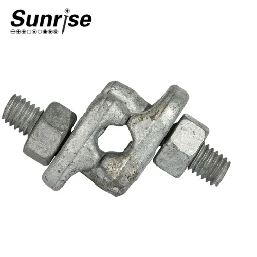 HDG -Drop -geschmiedetes Drahtseil Faust Grip Drahtseilclip