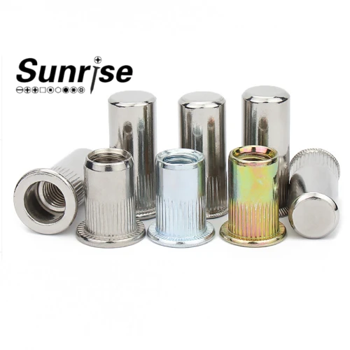 RIVET NUT SMALL HEAD WITH KNURL 3