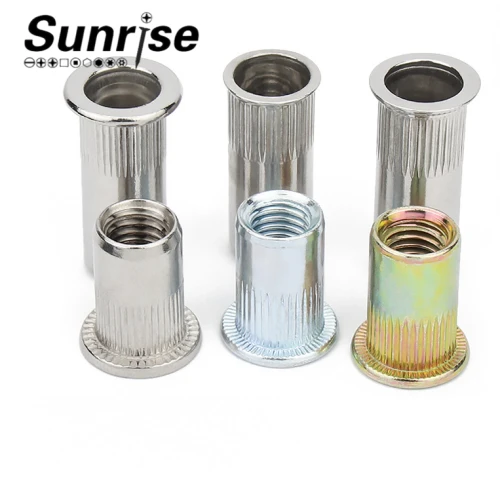 RIVET NUT SMALL HEAD WITH KNURL 2