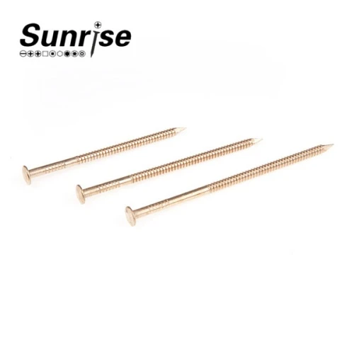 Crown Head Ring Shank Nails 1