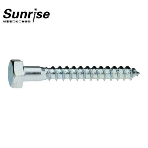 DIN571 Hex Head Wood Screw 4