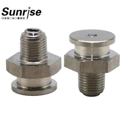 SYD-927 DIN 3404 Button Head Type Grease Nipple 18 BSP Flat Head Grease Zerk Nipple Fitting Lubrication Grease Nipple 1