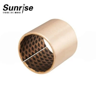 Feste geschmierte Lagerbronze -Graphit -Rollbuchse