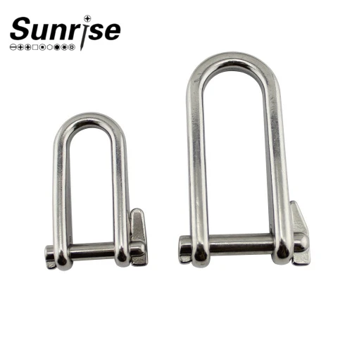 Edelstahl 316 Key Pin Shackle U-förmige Schnalle