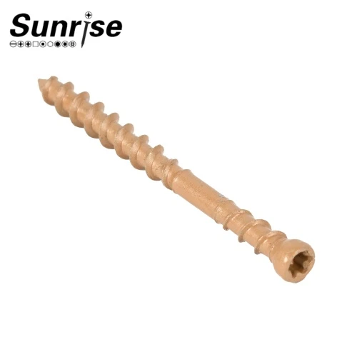 Risssichere Terrassenschneidschrauben mit Torx-Kopf
